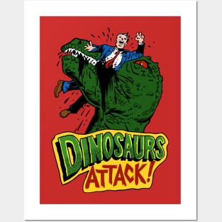 Dinosaurs Attack! Posters and Art